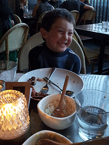 bday supper